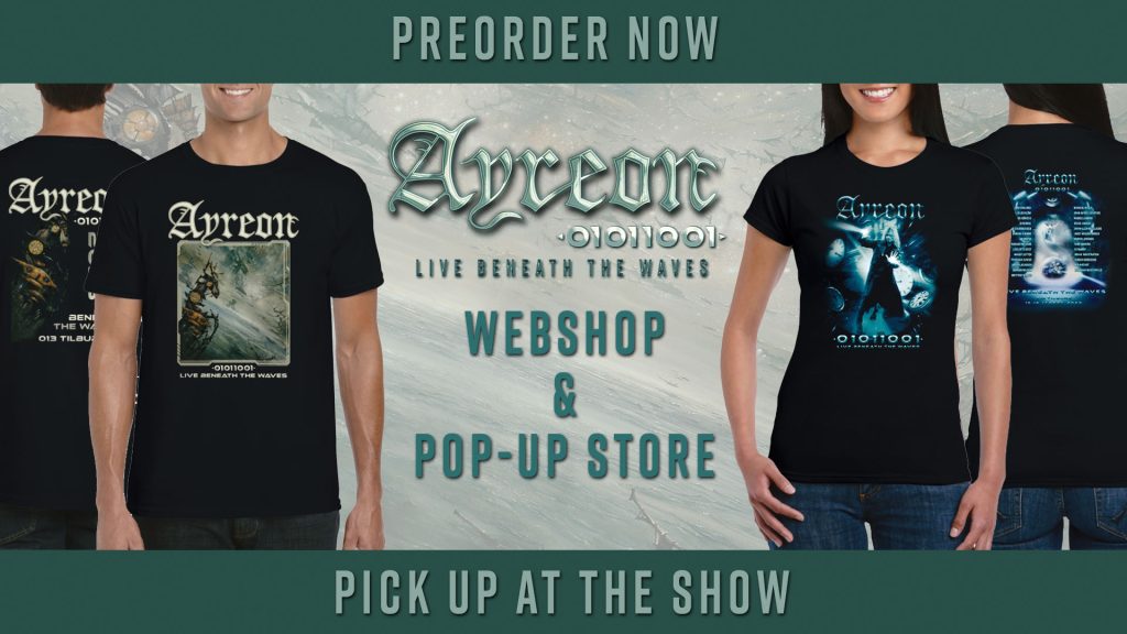 ayreon merchandise
