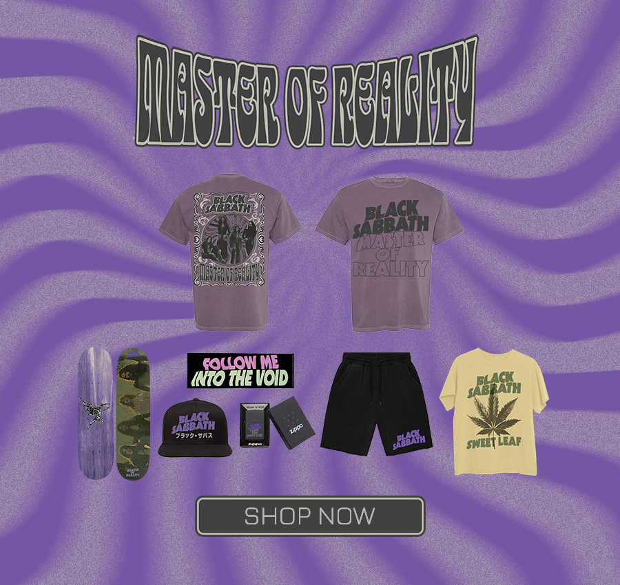 black sabbath merchandising